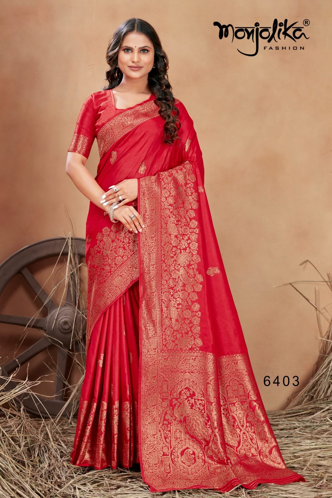 Monjolika sarees Mahadevi 6400